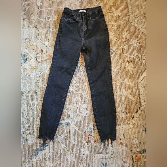 Good American Good waist crop sz 2/26 with 25" inseam - Picture 1 of 6